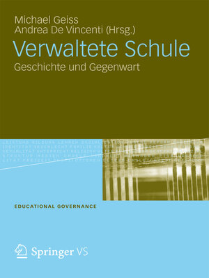 cover image of Verwaltete Schule